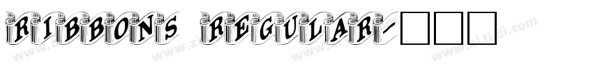 Ribbons Regular字体转换